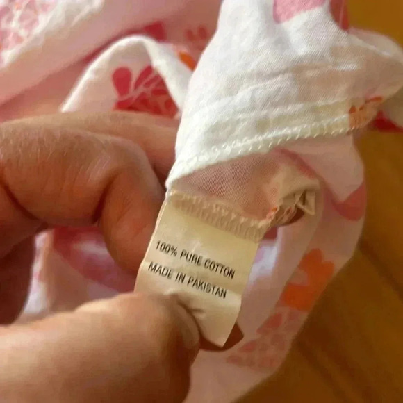 Barbara  Gerwit fish beaded coral tunic swim coverup - Picture 8 of 10